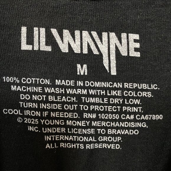 Lil Wayne The Carter Album Covers Graphic Design T-shirt Medium - Picture 4 of 4